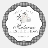 Sceau de fête d'anniversaire de Little Boo en Ging