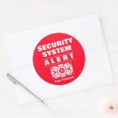 STICKER ROND SCEAU DE SÉCURITÉ (Enveloppe)