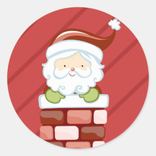 Sticker Rond Sceau d'enveloppe de 20 à 1,5 po qui descend la ch