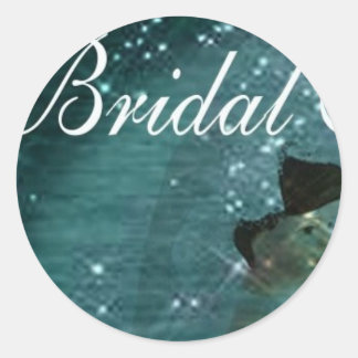 Sticker Rond Sceau d'enveloppe de Fête des mariées