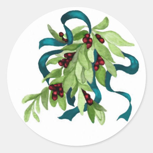 Sticker Rond Sceau d'enveloppe de mille fêtes pour Amy (Devant)