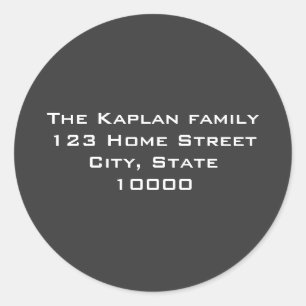 Sticker Rond Sceau d'enveloppe de Torah Scroll de 1,5 po Bar Mi