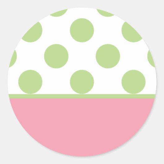 Sticker Rond Sceau d'enveloppe de tortue Tootsie (Devant)