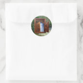 Sticker Rond Sceau d'enveloppe Dimensions (Sac)