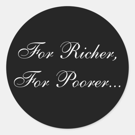 Sticker Rond Sceau d'invitation de la promesse mariage (Devant)