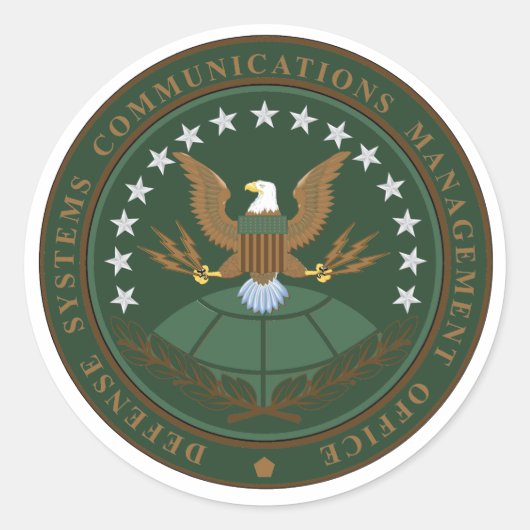 Sticker Rond Sceau DSCMO soumis (Devant)