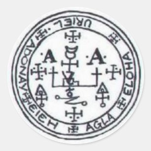 Sticker Rond Sceau d'Uriel