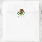 Sticker Rond Sceau national mexicain Gonzalez (Sac)