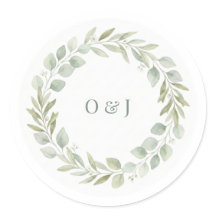 Sceaux de plantes pour enveloppes de mariage
