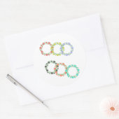 Sticker Rond scellés d'enveloppe (Enveloppe)