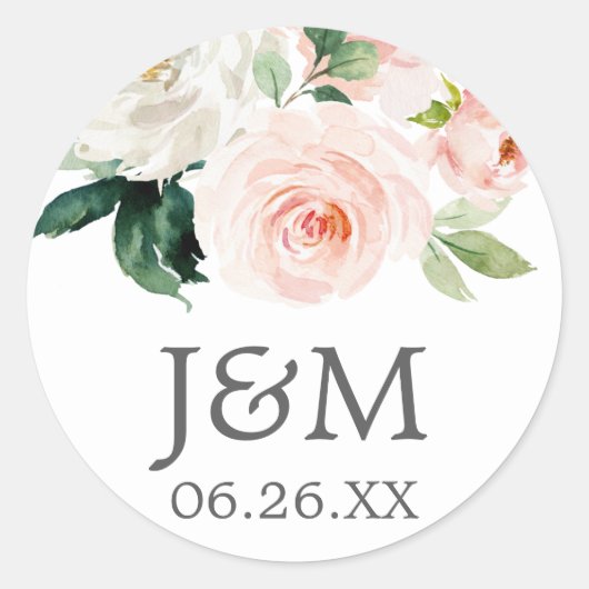 Sticker Rond Scellés d'enveloppes de flushing - Favoriser les a (Devant)