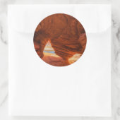 Sticker Rond Scenic d sandstone (Sac)