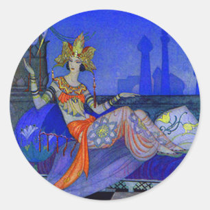 Sticker Rond Scheherazade