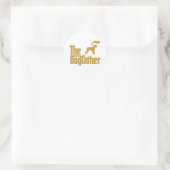 Sticker Rond Schnauzer miniature (Sac)