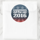 STICKER ROND SCHWEITZER 2016 (Sac)