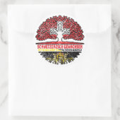 Sticker Rond Schweizer Schweiz Baum (Sac)