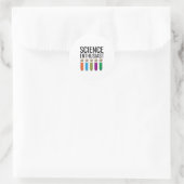 Sticker Rond Science (Sac)