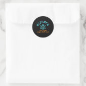 Sticker Rond Science (Sac)