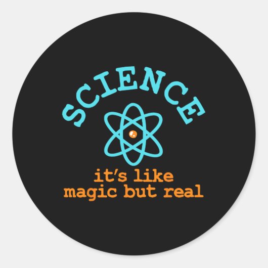 Sticker Rond Science (Devant)