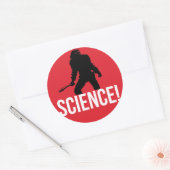 STICKER ROND SCIENCE ! (Enveloppe)