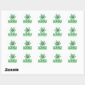 Sticker Rond science, c'est pour vous... (Feuille)