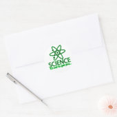 Sticker Rond science, c'est pour vous... (Enveloppe)