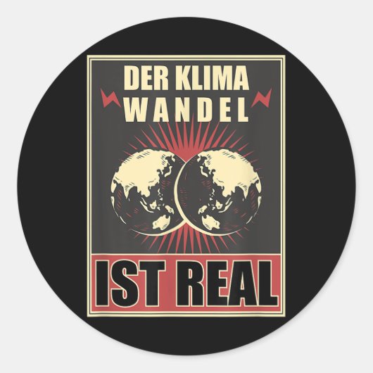 Sticker Rond Science De l'environnement Protection Science Nerd (Devant)