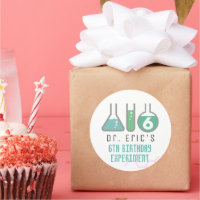 Science Experiment Green Boy Anniversaire