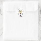 Sticker Rond Scientifique (Sac)