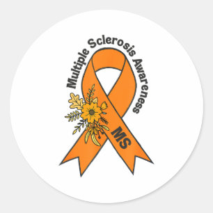 Sticker Rond Sclérose en plaques SEP Sensibilisation Sclérose e