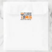 Sticker Rond Sclérose Multiples MS Trouver Le Cure 1 (Sac)