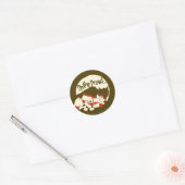 Sticker Rond Scooby-Doo "On The Prowl" (Enveloppe)