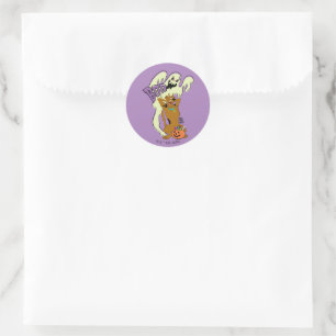 Sticker Rond Scooby-Doo   Scooby-Doo Boo