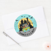 Sticker Rond Scooby-Doo Spooktacular Halloween Baby shower (Enveloppe)