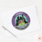 Sticker Rond Scooby-Doo Spooktacular Halloween Party (Enveloppe)