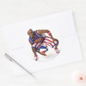 Sticker Rond Scooter entre les jambes (Enveloppe)