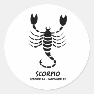 Sticker Rond Scorpio
