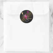 Sticker Rond Scorpio - Signe Zodiaque (Sac)