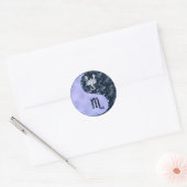 Sticker Rond Scorpio Yin Yang (Enveloppe)