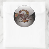 Sticker Rond Scorpion (Sac)