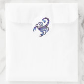 Sticker Rond Scorpion céleste (Sac)