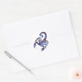 Sticker Rond Scorpion céleste (Enveloppe)