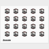 Sticker Rond Scorpions HSL-49 (Feuille)