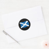 Sticker Rond Scotland Flag (Enveloppe)