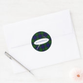 Sticker Rond Scotland Forever Alba gu bràth (Enveloppe)