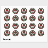 Sticker Rond Scott Clan (Feuille)