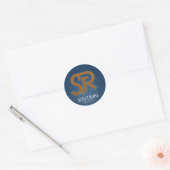 Sticker Rond Scott Ruhs Logo (Enveloppe)