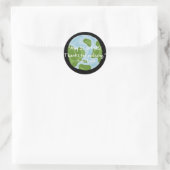 Sticker Rond SCOTUS Merci Pour Rien Citer Earth (Sac)