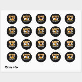 Sticker Rond Scout Papa Comme Un Papa Normal Sauf Way Glacière (Feuille)
