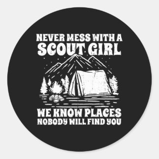 Sticker Rond Scouter